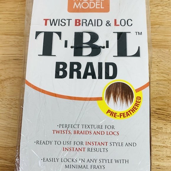 Hair Extension Twist Braid & Loc 20 Inch Red Pre-Feathered Halloween - Picture 7 of 9